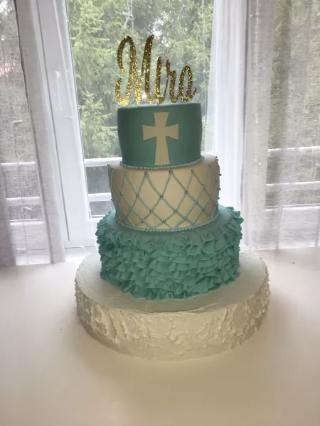 Piéce montée 3 étages communion