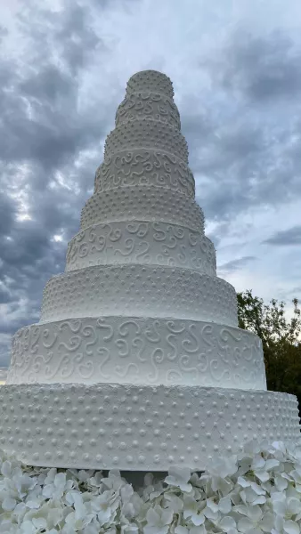 Mega pièce montée