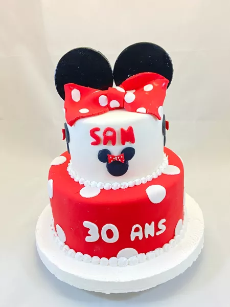 Wedding cake Minnie 15pers