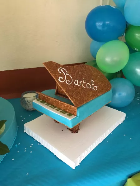 Piano en croqant