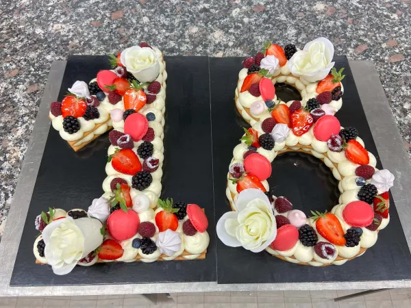 Gâteau chiffres