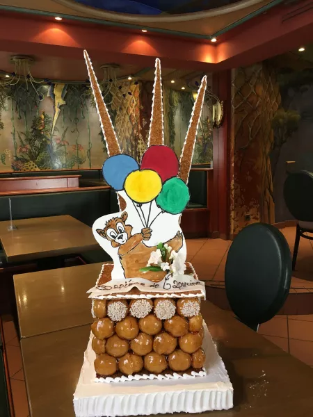 Coeur en fruits 12pers